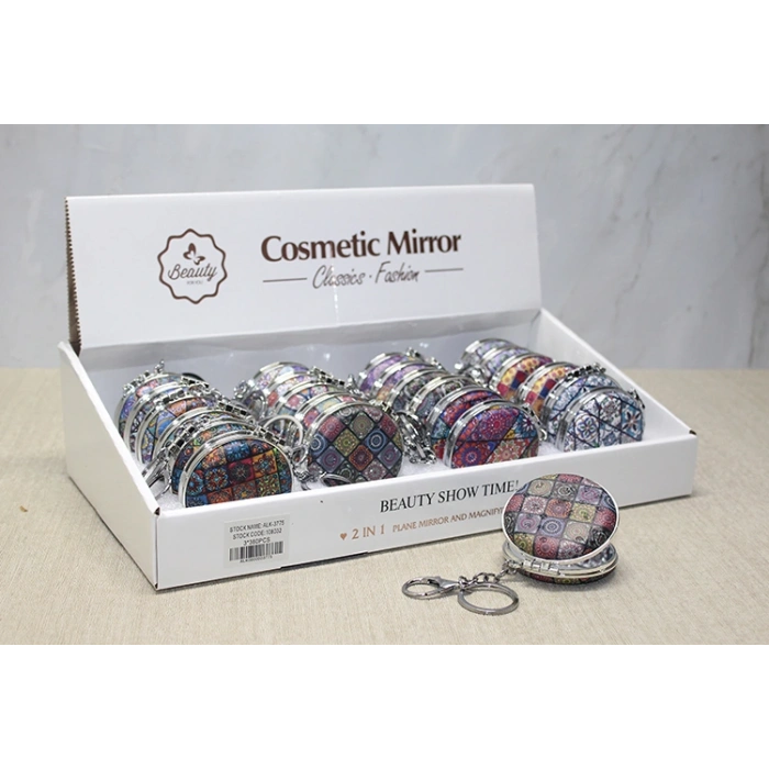 Nevamel Taşlı El Aynası Anahtarlık Model 10