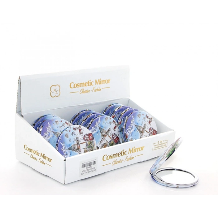 Nevamel Taşlı İstanbul Tasarımı El Aynası İnce Model 21