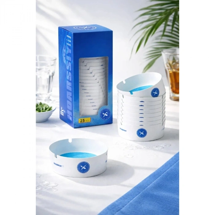 Nevamel® Tek Kullanımlık Pratik Yeni Nesil Küllük - 25 Adet