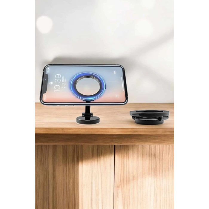 Nevamel Telefon Tutucu Tüm Arabalara Uyumlu Araç İçi Katlanabilir Manyetik Tasarım