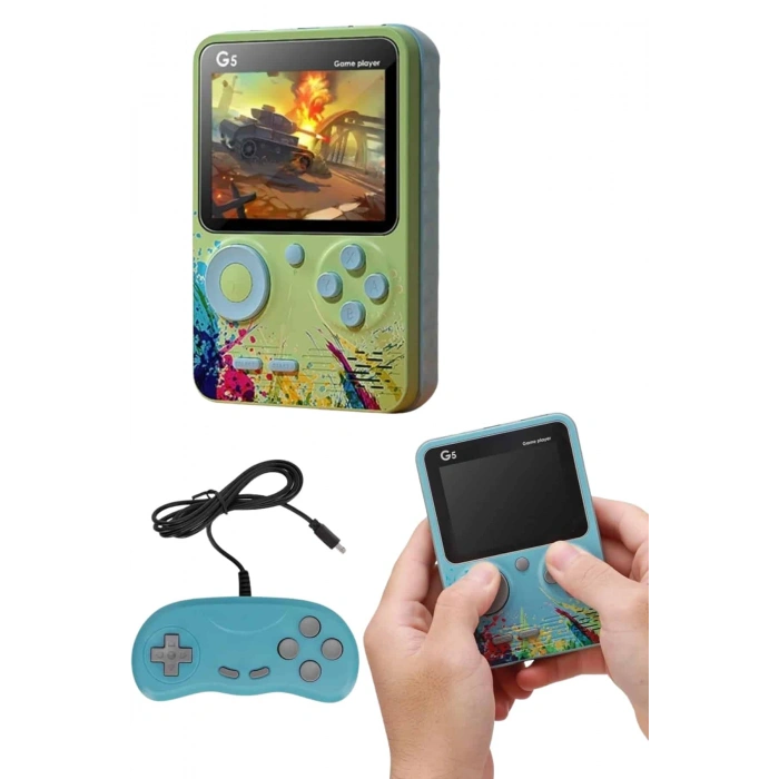 Nevamel Televizyona Bağlanan Çift Joystick Taşınabilir Klasik Retro Oyunlu