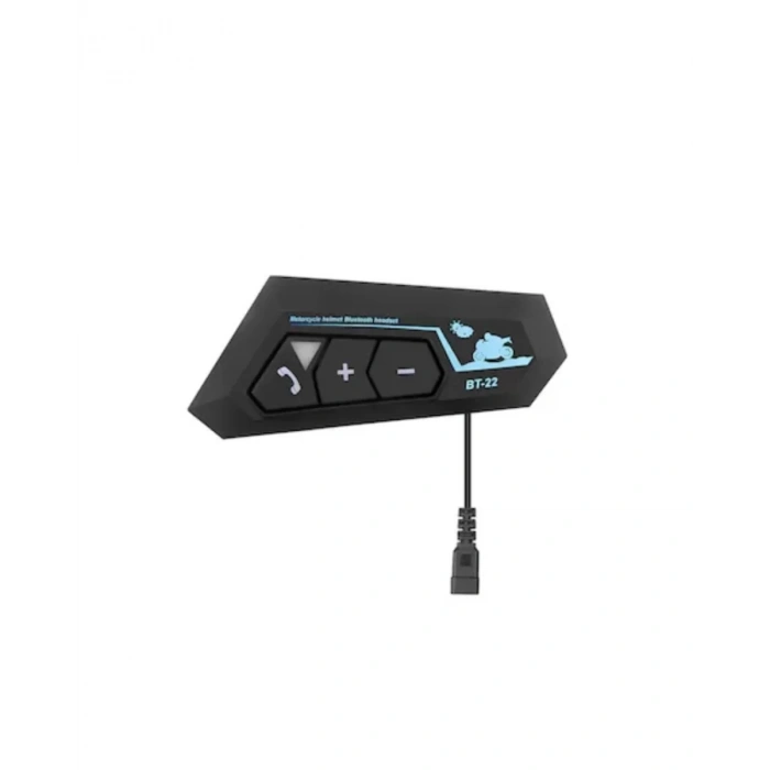 Nevamel® Telsiz Bluetooth Kask Kulaklık Handsfree Mikrofonlu