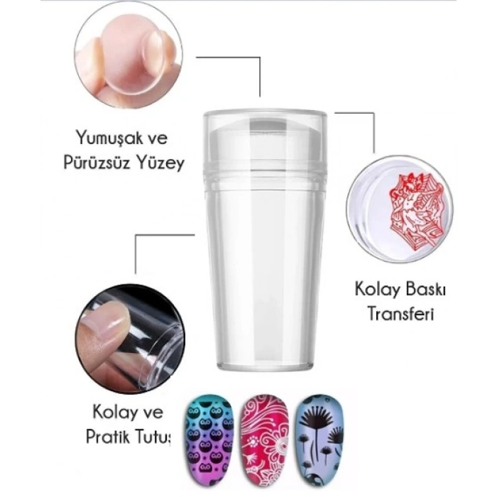 Nevamel Tırnak Süs Damgası French Stamper