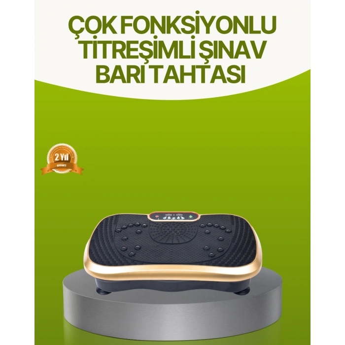 Nevamel® Titreşimli Egzersiz Platformu Evde Fitness ve Kas Güçlendirme