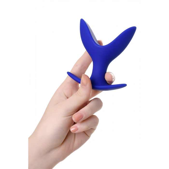 Nevamel® Todo Bloom Genişleyen Anal Kılıf, Silikon, Mavi, 9 Cm, Ø 6,5 Cm