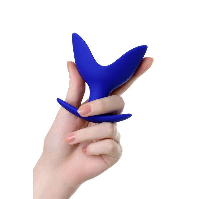 Nevamel® Todo Bloom Genişleyen Anal Plug, Silikon, Mavi, 9,5 Cm, Ø 7 Cm