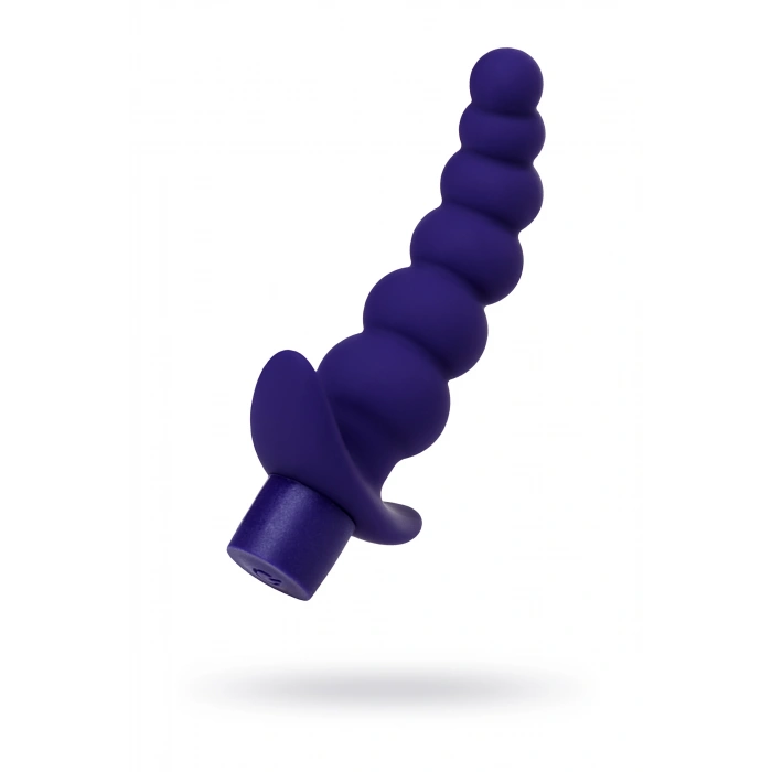 Nevamel® Todo Dandy Anal Vibratörü, Silikon, Mor, 13,5 Cm, Ø 3,2 Cm