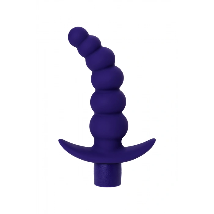 Nevamel® Todo Dandy Anal Vibratörü, Silikon, Mor, 13,5 Cm, Ø 3,2 Cm