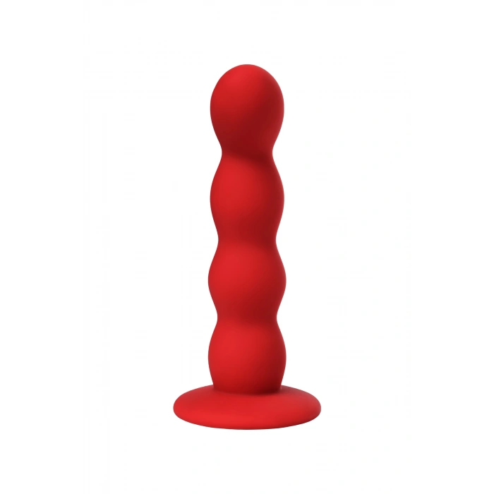 Nevamel® Todo Favorite Anal Plug, Silikon, Kırmızı, 13 Cm, Ø 2,8 Cm