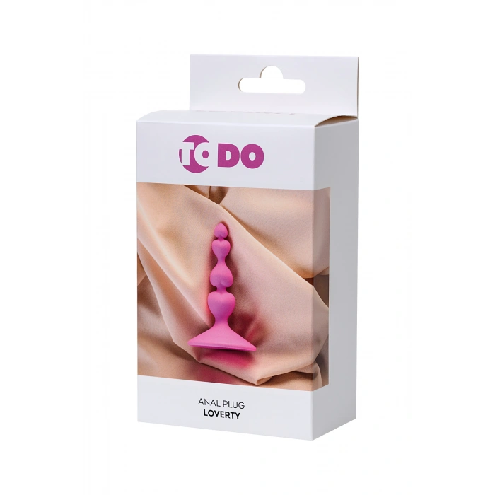 Nevamel® Todo Loverty Anal Kılıf, Silikon, Pembe, 8 Cm, Ø 2,3 Cm