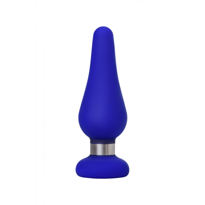Nevamel® Todo Slassic Anal Kılıf, Boyut M, Silikon, Mavi, 11,5 Cm, Ø 3,7 Cm
