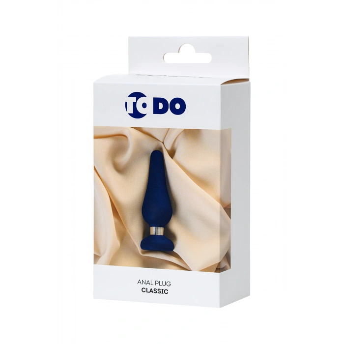 Nevamel® Todo Slassic Anal Kılıf, Boyut M, Silikon, Mavi, 11,5 Cm, Ø 3,7 Cm