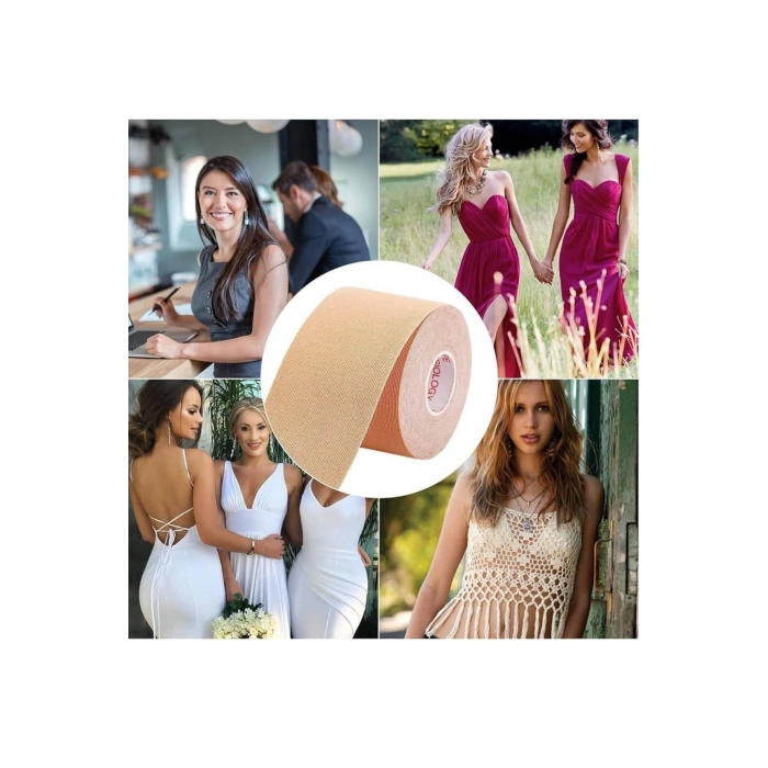 Nevamel Toparlayıcı ve Şekillendirici Göğüs Bandı Tere ve Suya Dayanıklı Hassas Ciltlere Uygun