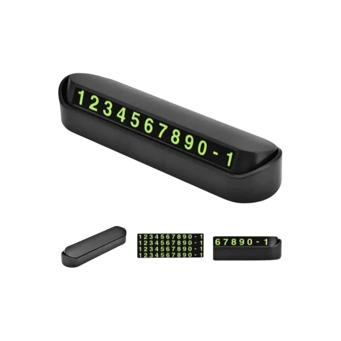 Nevamel Tüm Araçlara Uyumlu Araç Içi Park Numaratör Oto Araç Numaratör