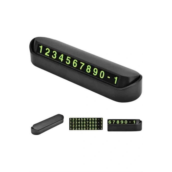 Nevamel Tüm Araçlara Uyumlu Araç Içi Park Numaratör Oto Araç Numaratör