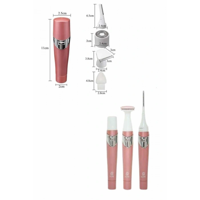 Nevamel® Tüm Cilt Tipleri Için 3 Başlıklı Yüz Çene Kıl Tüy Alma Tüm Cilt Tiplerine Uygun