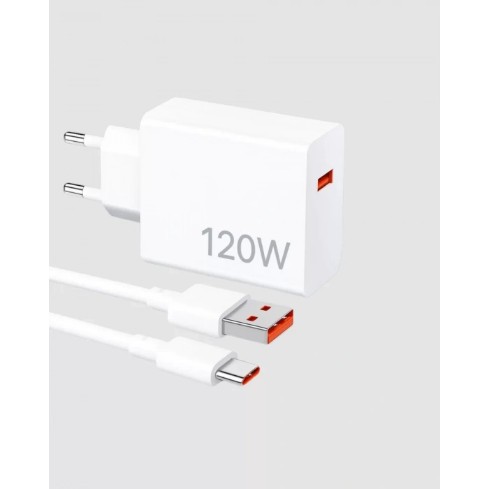 Nevamel® Turbo 120W Hızlı Şarj Cihazı Type-C Kablolu