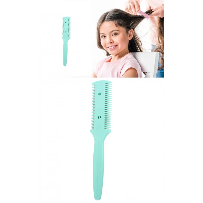 Nevamel® Turk 2 Jiletli Kırık Saç Düzeltme İnceltme Tarağı