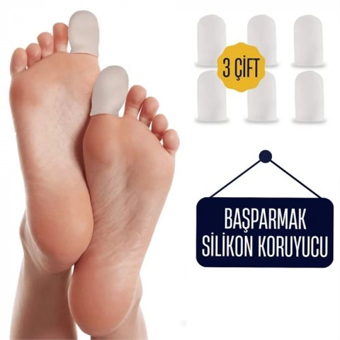 Nevamel® Turk 6 ADET Baş Parmak İçin Silikon Koruyucu