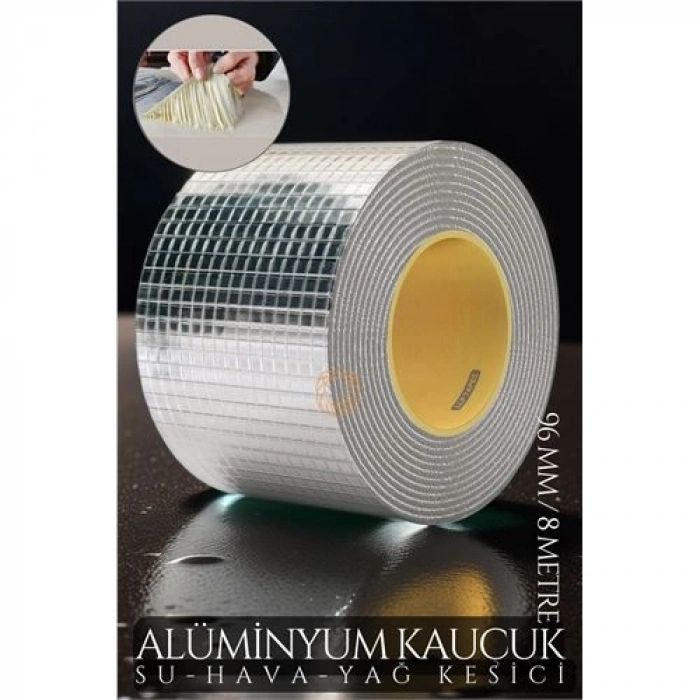 Nevamel® Turk 96 mm Su Hava Yağ Kesici İzolasyon Bandı 8 Metre