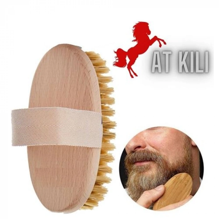 Nevamel® Turk Absolute Sakinleştirici Sakal Tarama Doğal Fırçası