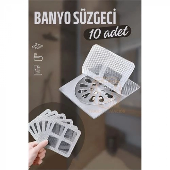 Nevamel® Turk Banyo Gider Süzgeci 10 ADET