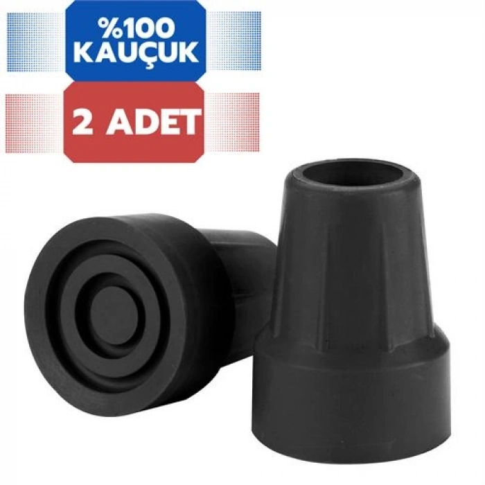 Nevamel® Turk Baston Yürüteç Değnek Treking Ucu 2 Cm Çap