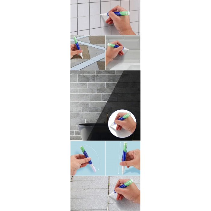 Nevamel® Turk BEYAZ Derz Boyası 30 Metre