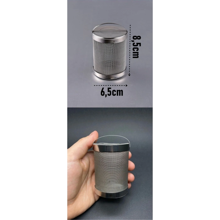 Nevamel® Turk Çay Filtresi Bitki Çayı Filtresi Metal