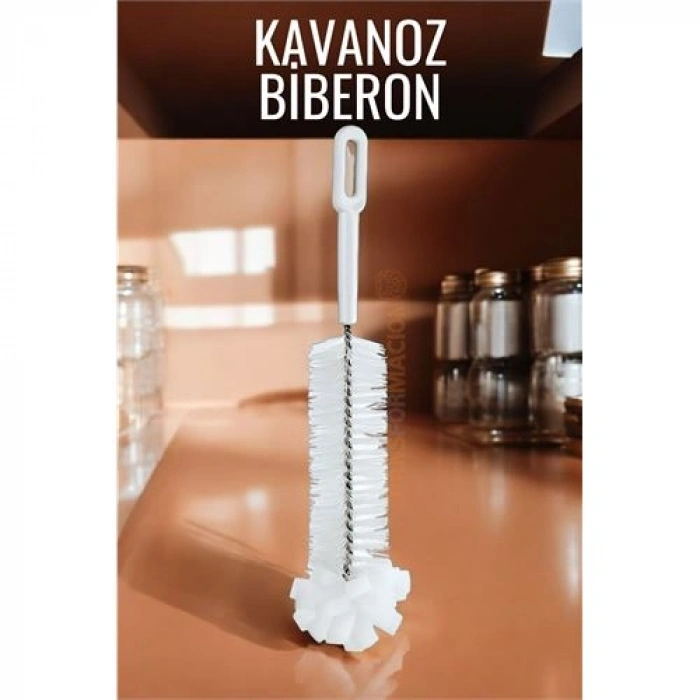 Nevamel® Turk Kavanoz Temizleme Fırçası Şişe Biberon Dar BölgeTemizleyici Fırça