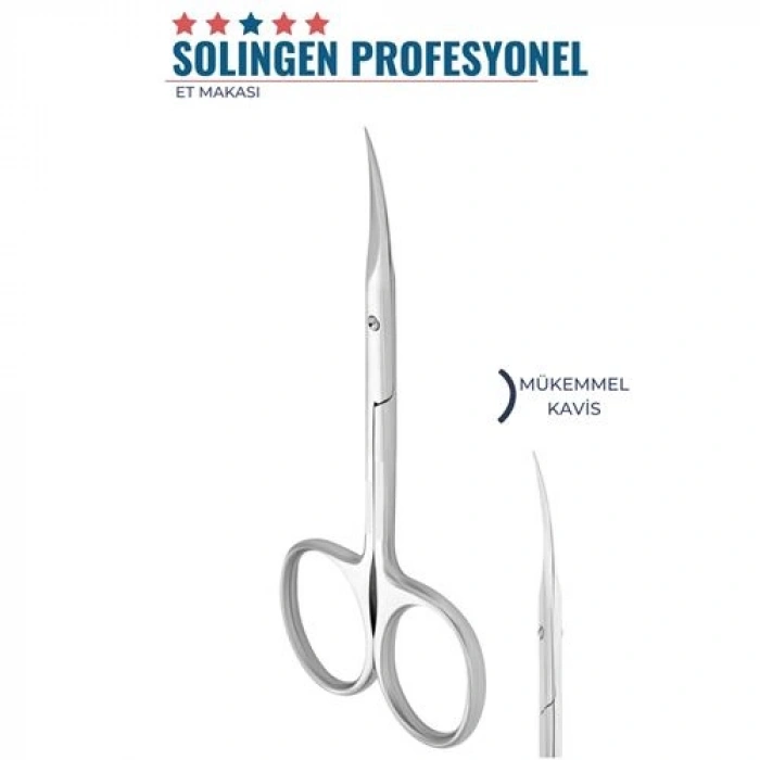 Nevamel® Turk Manikür Et Makası Solingen Profesyonel