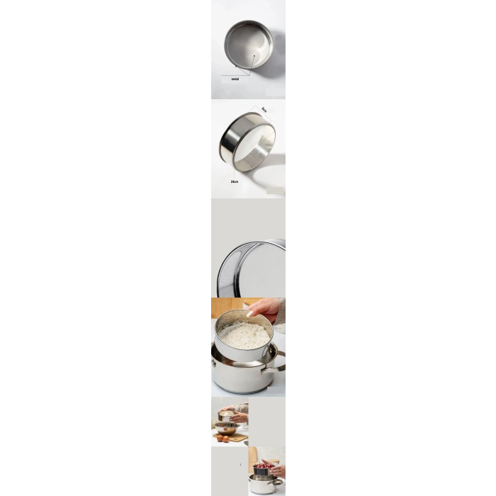 Nevamel® Turk Metal Un Eleği 24 cm