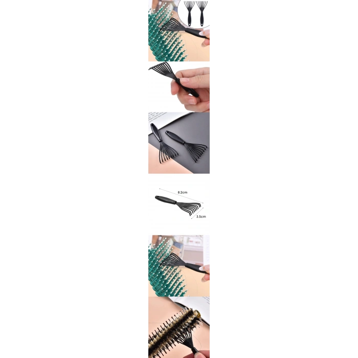 Nevamel® Turk Tarak Temizleyici Mini Tırmık 2 ADET