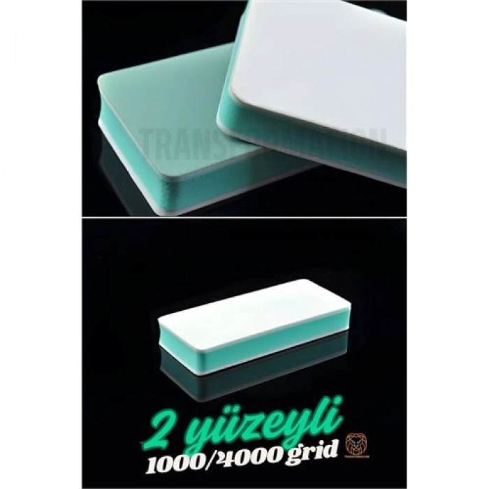 Nevamel® Turk Tırnak Törpü ve Parlatma Blok Sünger 2 Yüzeyli 2 ADET