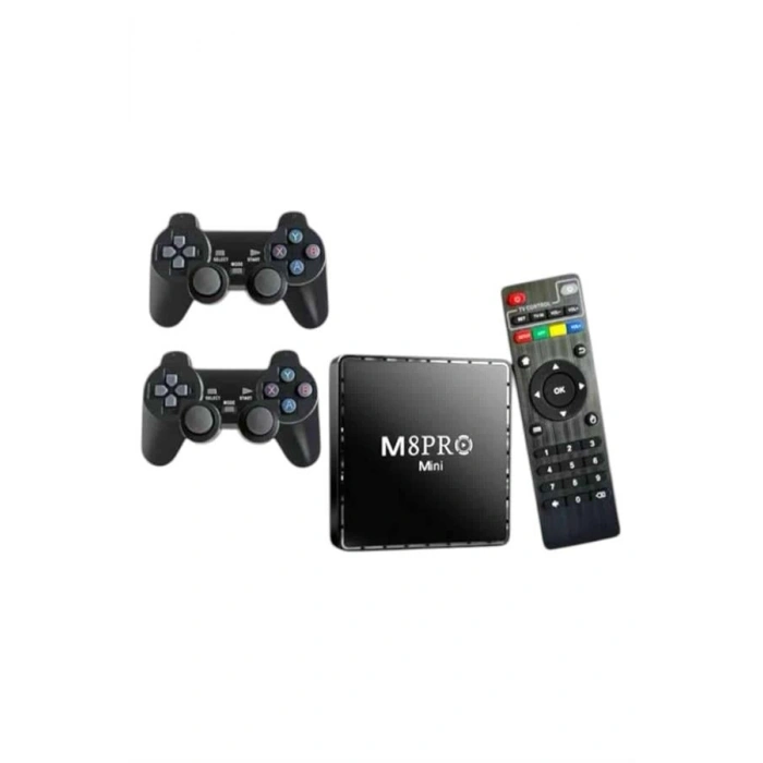 Nevamel TV Game Box Netflix Youtube 1000 Oyunlu Android Oyun Konsolu Kumandalı