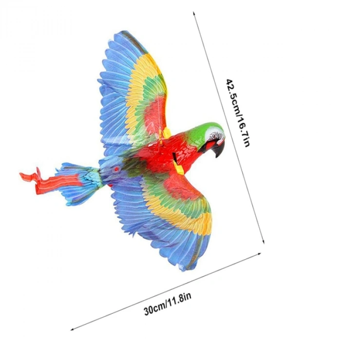 Nevamel Uçan Papağan Kedi Oyuncağı