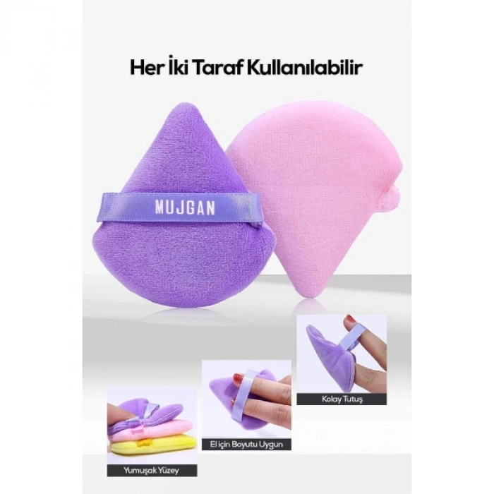 Nevamel® Üçgen Makyaj Süngeri Puf