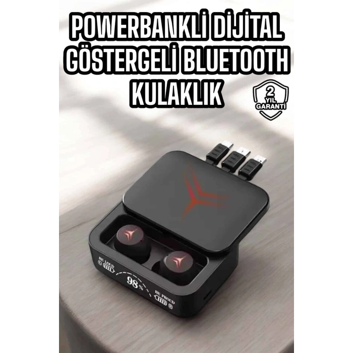 Nevamel Ucuz ve Kaliteli Bluetooth Kulaklık TWS Çoklu Şarj Girişi Yüksek Ses Kaliteli