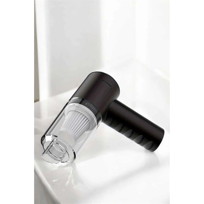 Nevamel Üflemeli Güçlü Vakumlu Ev Ofis Araç Süpürgesi El Süpürgesi Şarjlı