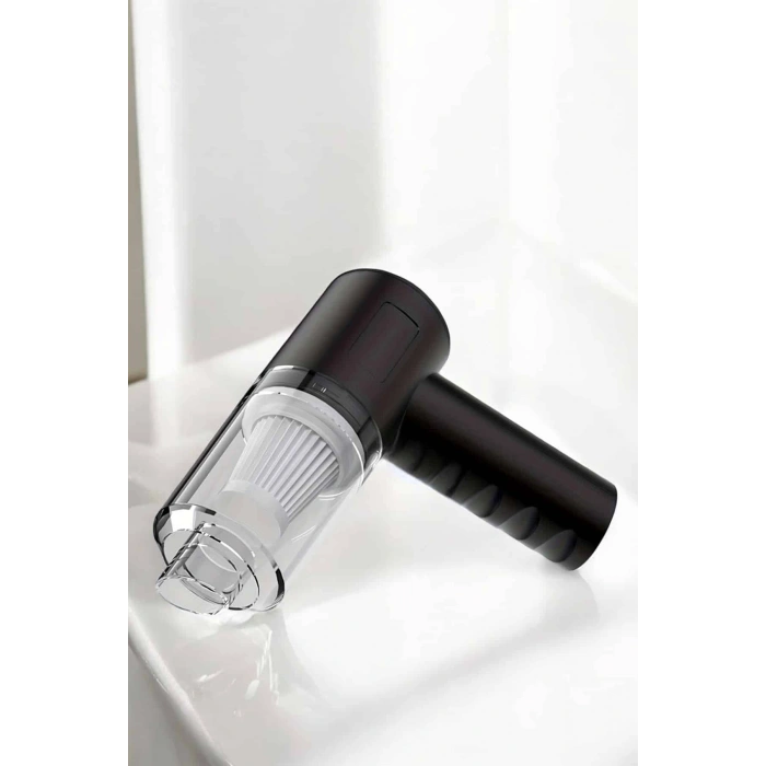 Nevamel Üflemeli Güçlü Vakumlu Ev Ofis Araç Süpürgesi El Süpürgesi Şarjlı