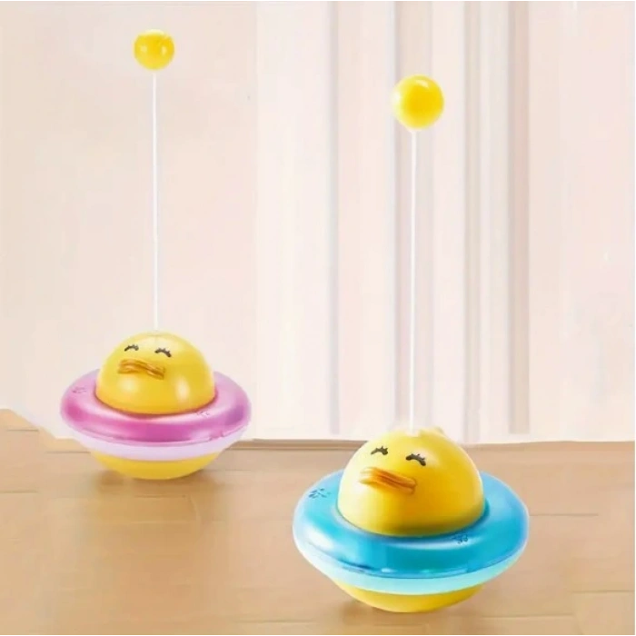 Nevamel UFO Şekilli Ördek Kedi Oyuncağı