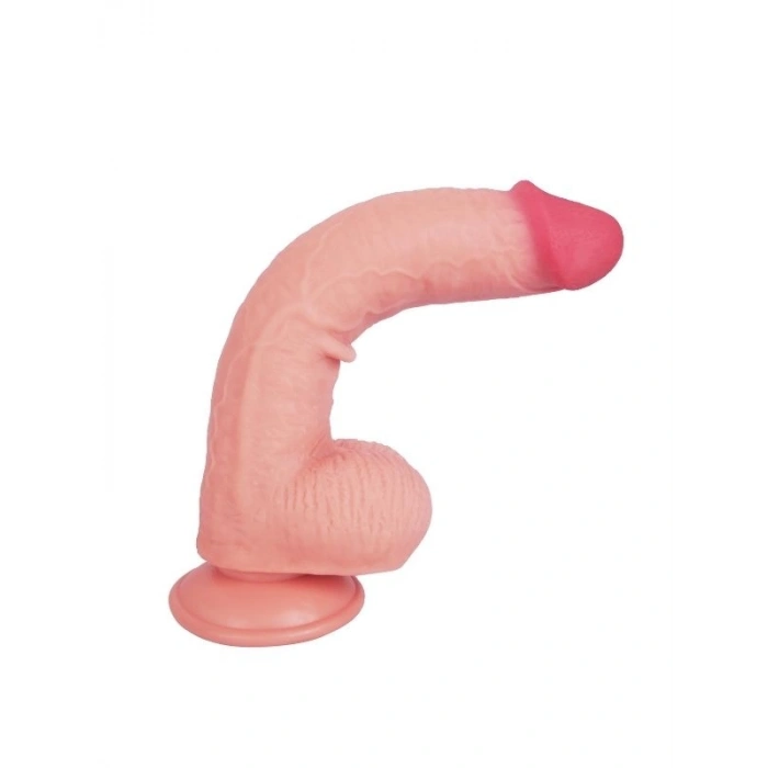 Nevamel® Ultra Gerçekçi 24 Cm Kıkırdaklı Dildo