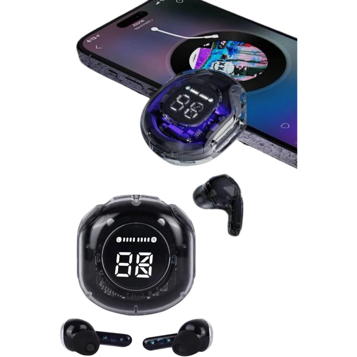 Nevamel Ultrapods Led Göstergeli Oyuncu Kulaklığı ANC Destekli Bluetooth 5.3