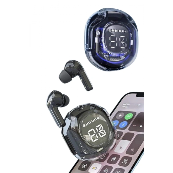 Nevamel Ultrapods Led Göstergeli Oyuncu Kulaklığı ANC Destekli Bluetooth 5.3