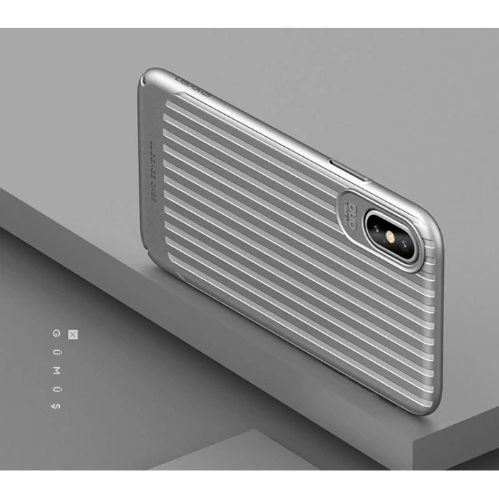 Nevamel Usams İPhone X Xs Ultra Slim Fit Premium Koruma Pc Kılıf-(5775)