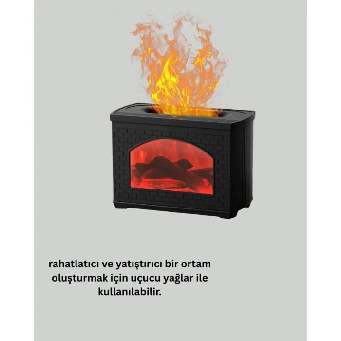 Nevamel® USB Güçlü Ultrasonik Hava Nemlendirici Sessiz Çalışan 270 ml Difüzör