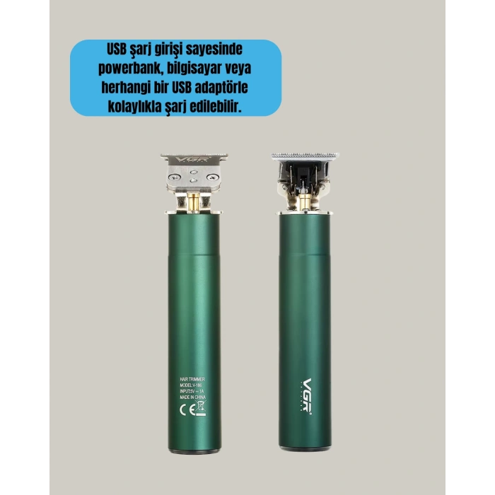 Nevamel USB Hızlı Şarjlı 3 Saat Kullanımlı Saç Kesme Makinesi