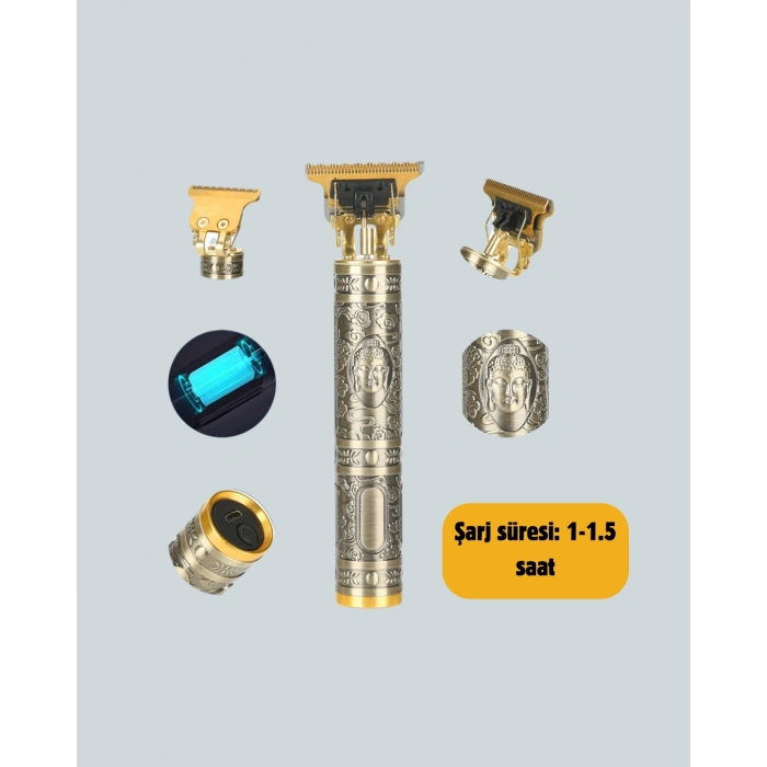 Nevamel USB Şarjlı Kablosuz Saç Kesme Cihazı