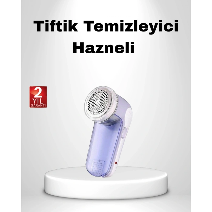 Nevamel USB Şarjlı Tiftik Temizleyici – Kolay Temizlenen Hazne ve Bıçak Taşınabilir