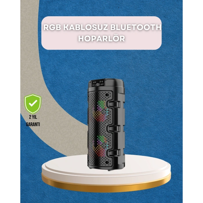 Nevamel USB SD Kart ve AUX Girişli Taşınabilir Hoparlör